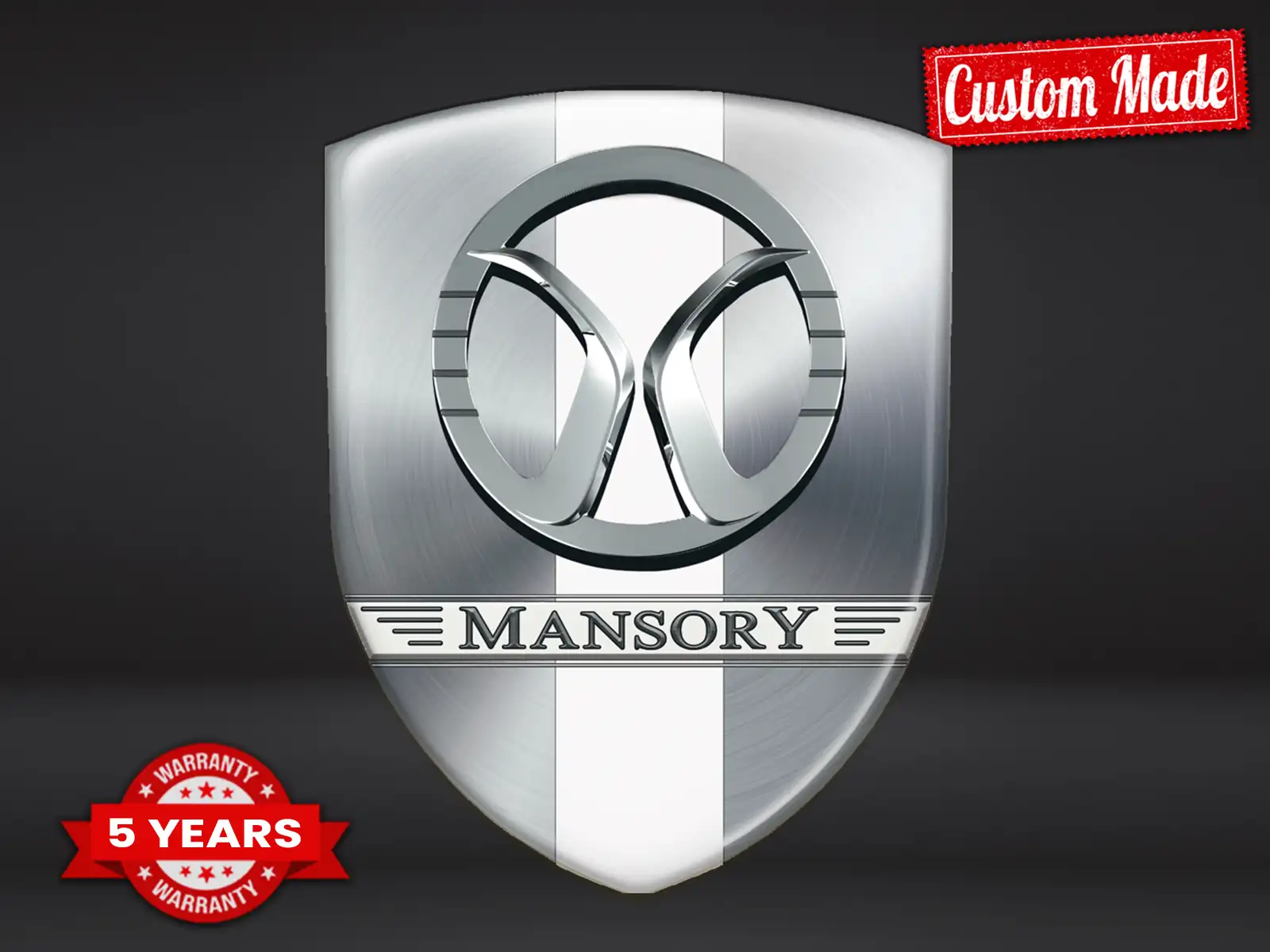 Mansory Heckscheibensticker Robust Universal Hochwertig